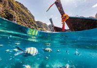 Barco tradicional phi phi island