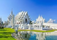 templo Branco, Wat Rong Khun, Chiang Rai, Tailândia