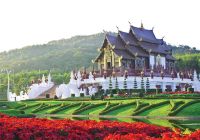 Golden hall em Chiang Mai