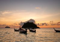 Idyllic concept resort lipe por do sol