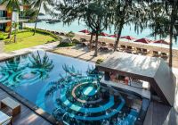 Idyllic concept resort lipe vista da piscina