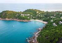 Ilha de koh samui no golfo da tailandia