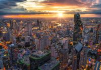Tailandia vista aerea bangkok