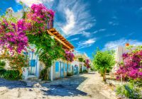 Bodrum turquia street view