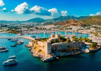 Bodrum turquia vista aerea