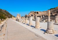 Odeon efeso turquia ruinas colunas