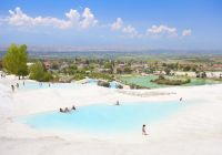 Piscinas termais Pamukkale, Turquia