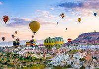 Turquia capdocia verao baloes vista