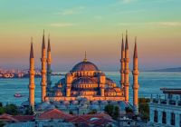 Turquia istambul mesquita sultao ahmed aerea