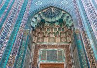 Samarkand medieval necropolis complex of shah i zinda samarkand