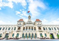 Arquitetura Ho Chi Minh City Hall, Vietnã