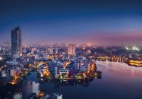 Hanoi vista noturna