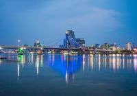 Vista panorâmica Rio Han Da Nang, Vietnã