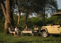 Zimbabue great plains mpala jena camp safari sundowner