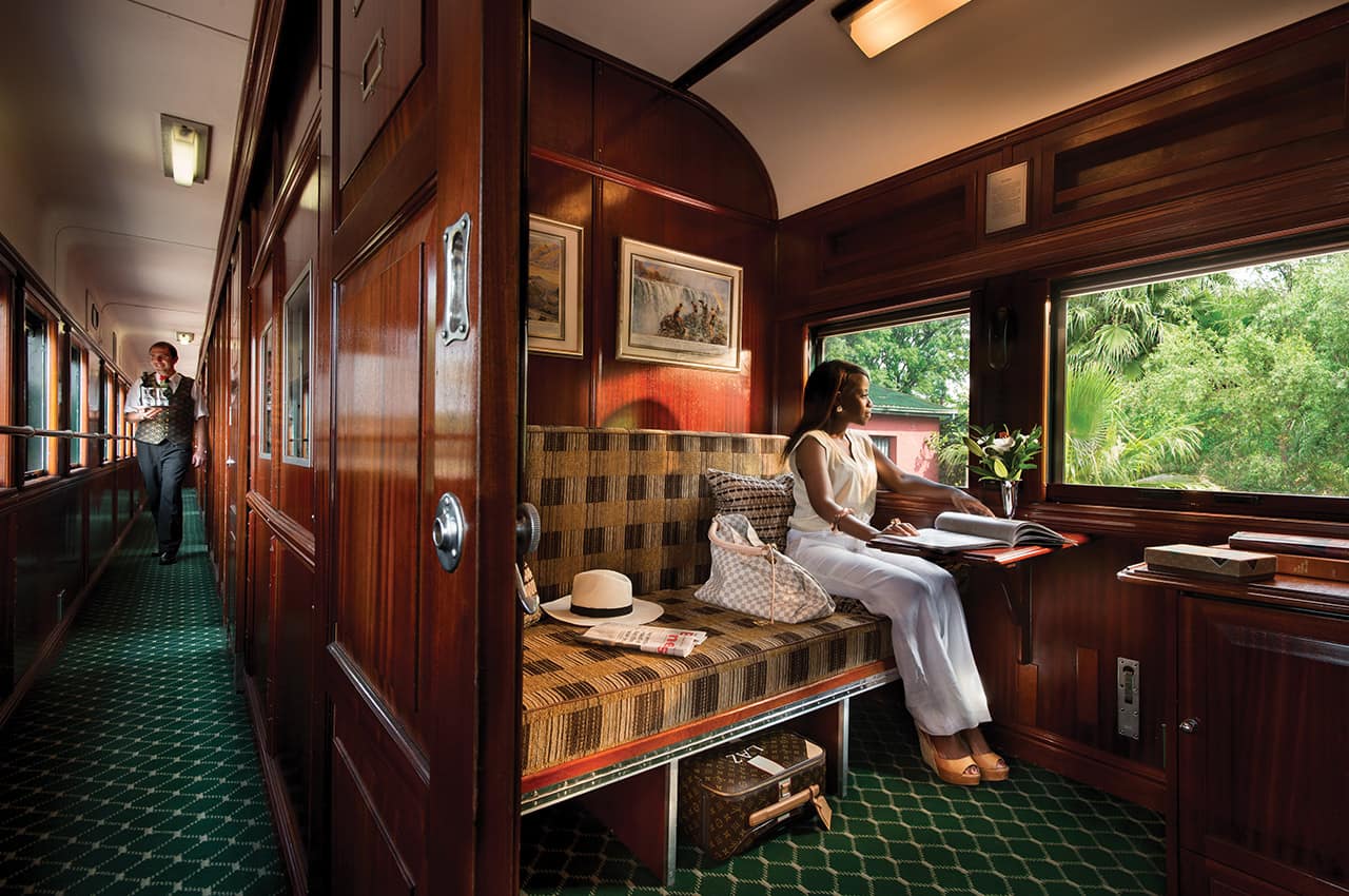 Pullman Suite no Rovos Rail durante o dia