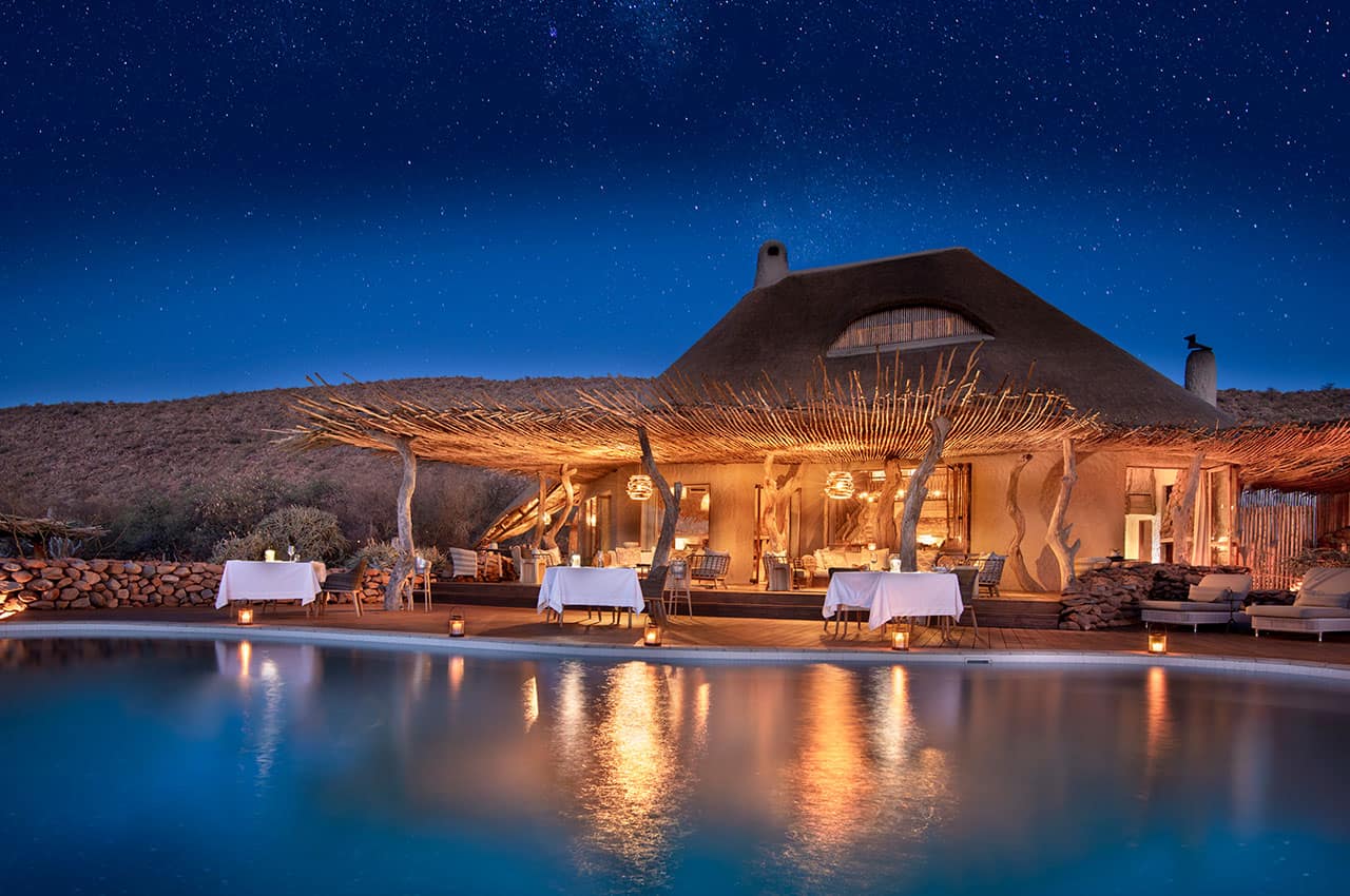 The motse tswalu kalahari vista noite