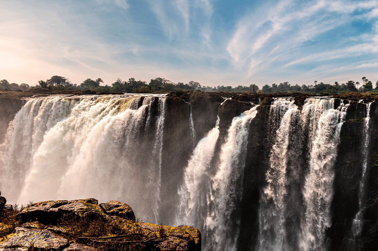 Victoria falls zimbabue cachoeiras africa so sul