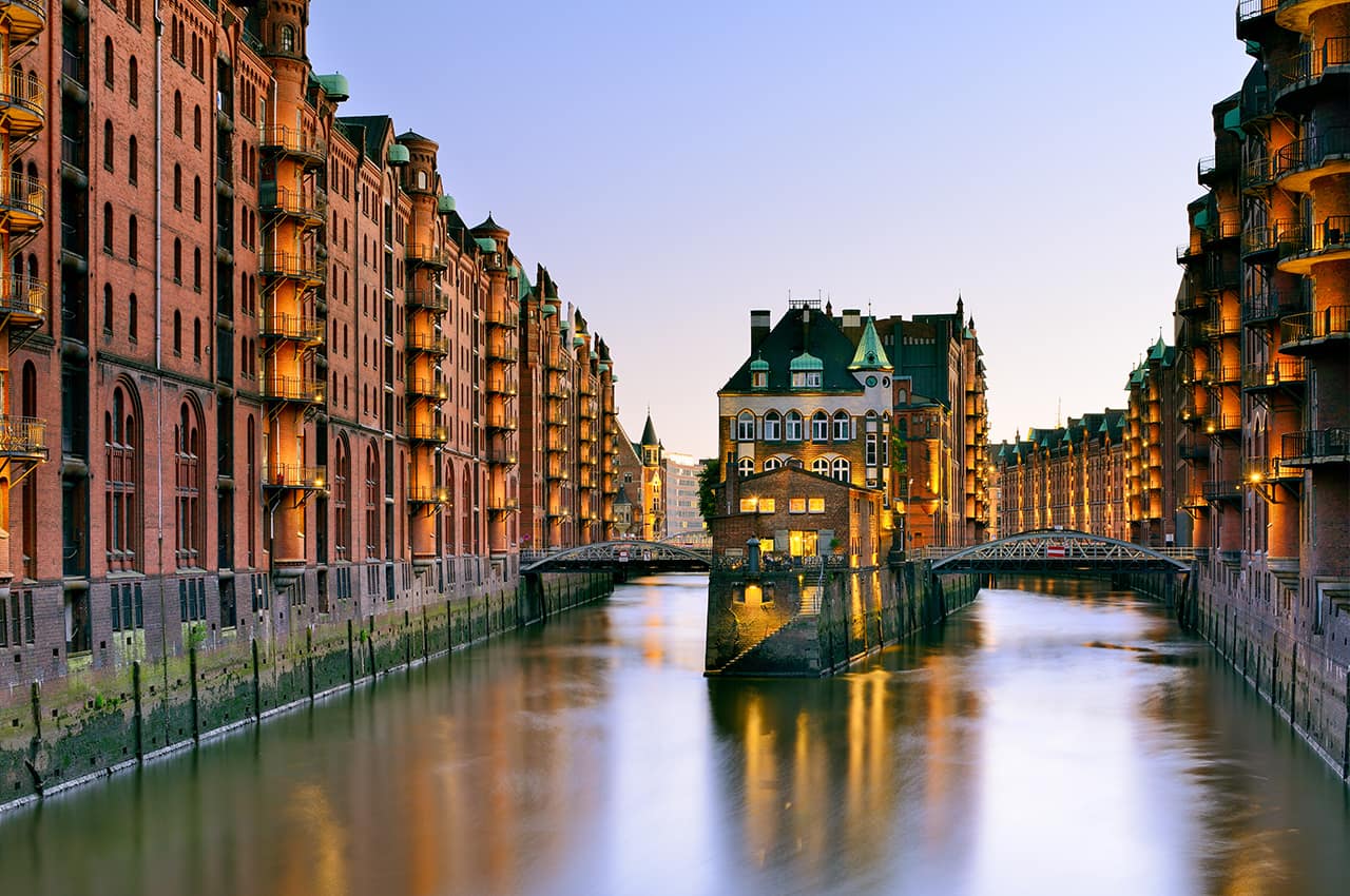 Alemanha Hamburgo Canal
