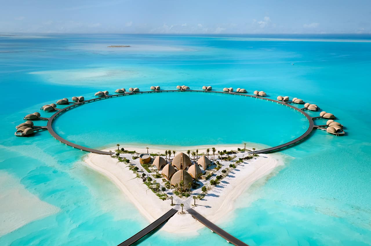 Arabia saudita red sea project nujuma ritz carlton vista aerea