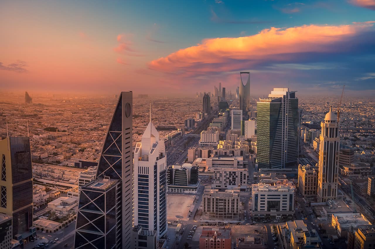 Arabia saudita vista aerea de riade shutterstock