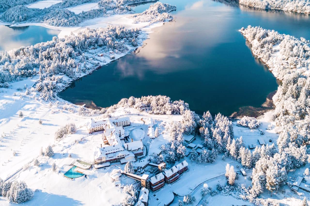 Argentina bariloche neve lago