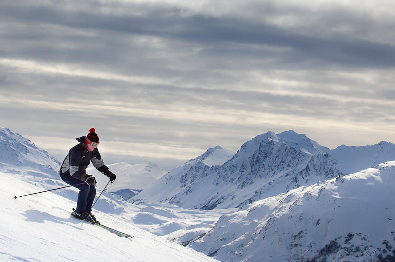 Los cauquenes ski montanha