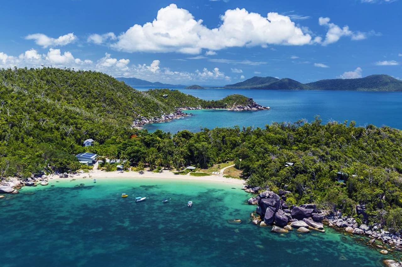 Australia bedarra island resort aerea