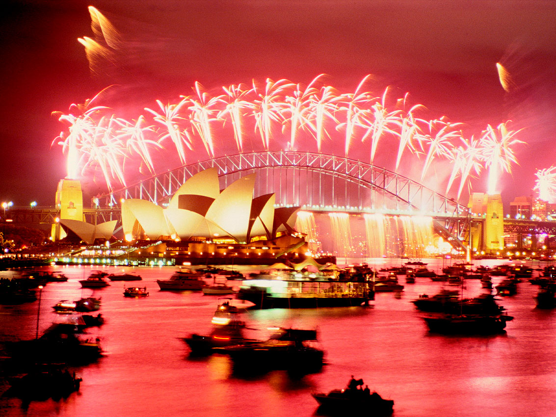 Sydney no Ano Novo, Austrália