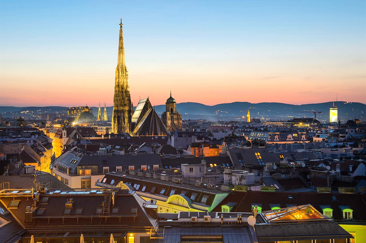 Austria viena catedral aerea