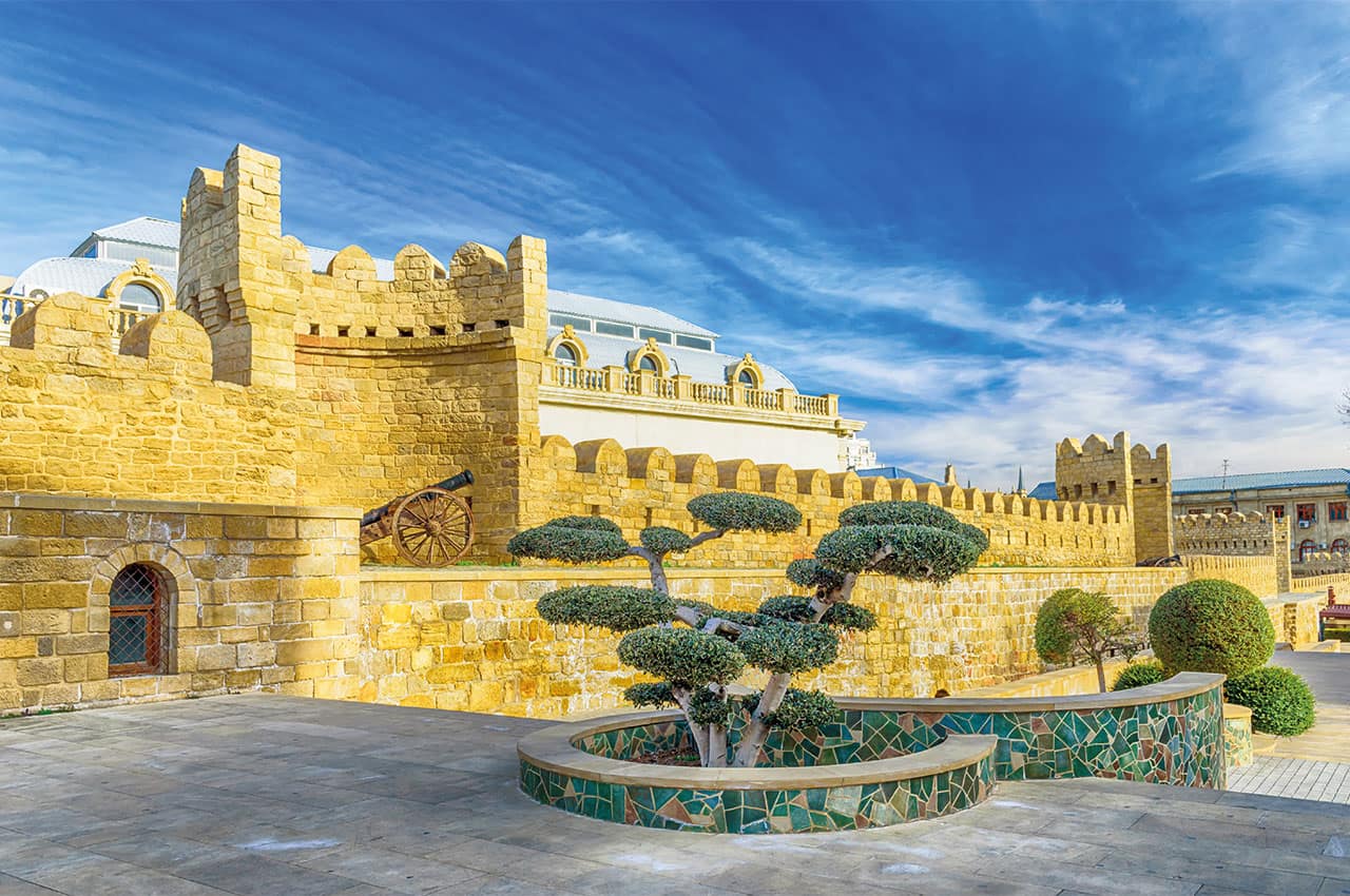 Centro historico azerbaijao