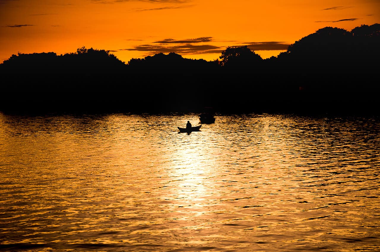Alter do chao por do sol