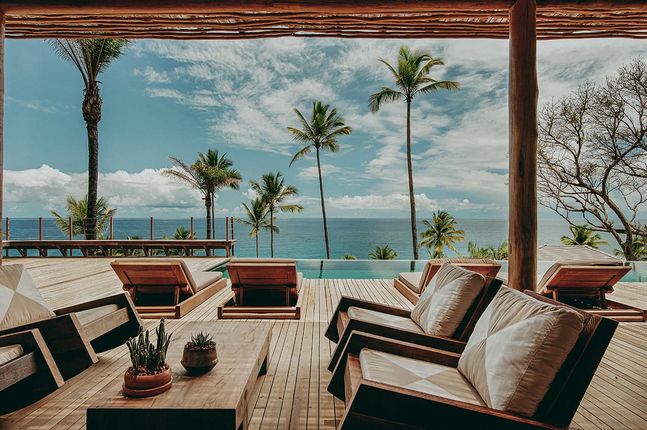 Barracuda hotel villas varanda
