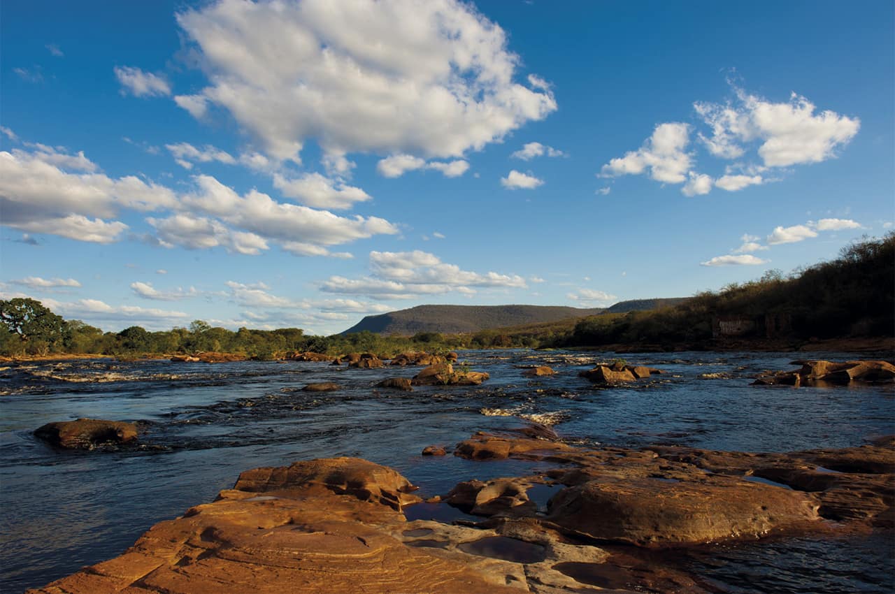 Chapada diamantina corrego montanhas