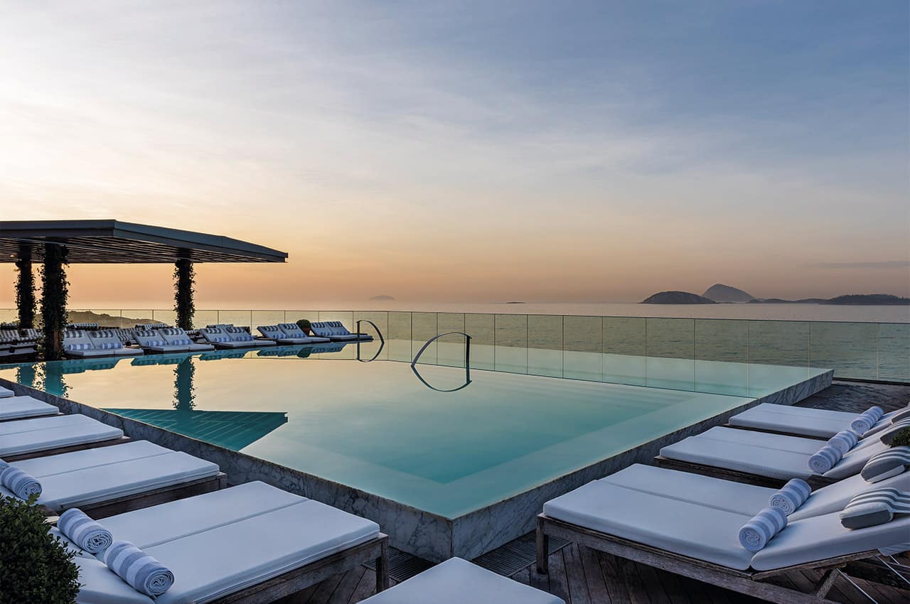 Fasano rio de janeiro piscina