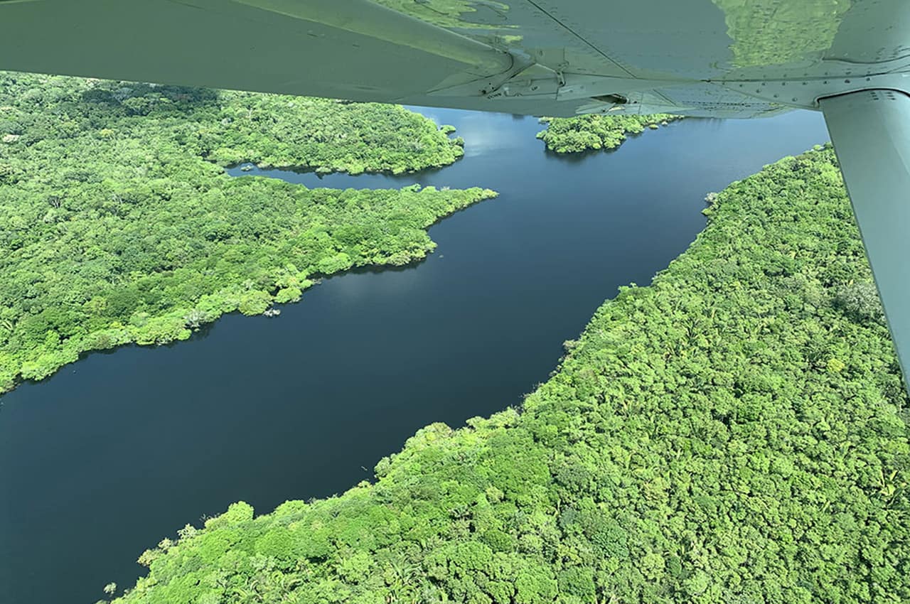 Juma lodge vista aerea