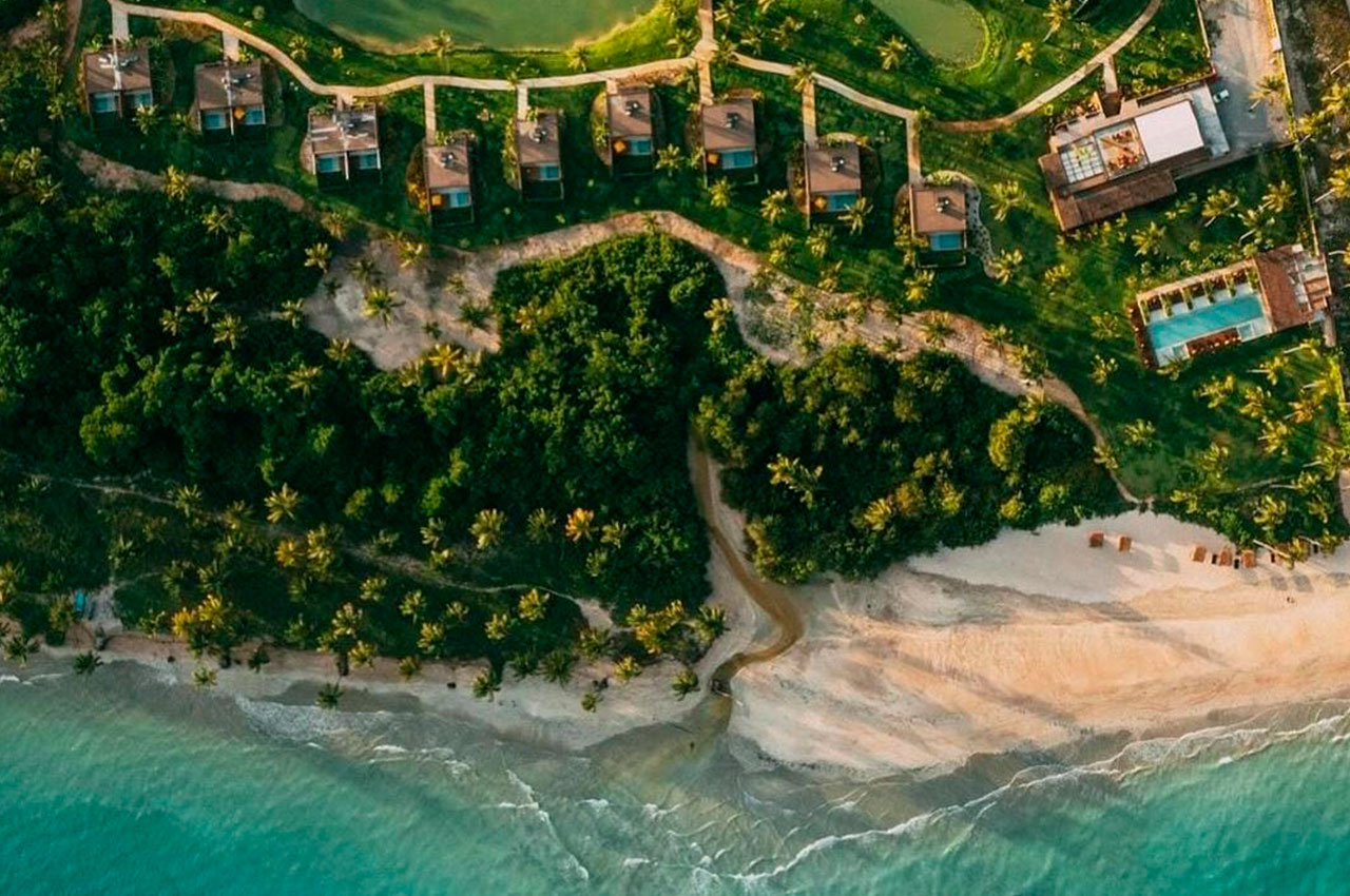 Mahr hotel alagoas brasi drone vista aerea