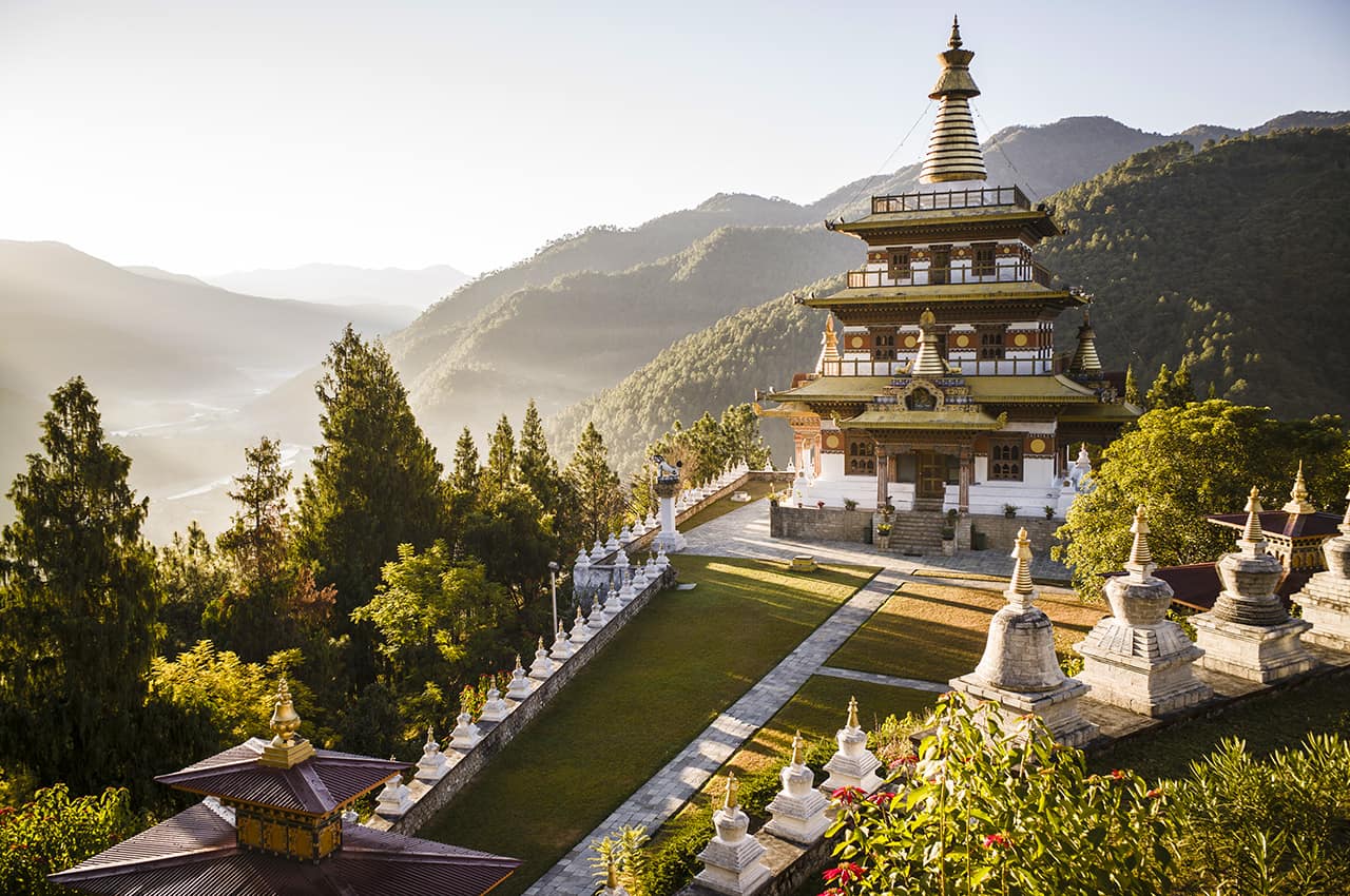 Butao amankora punakha templo