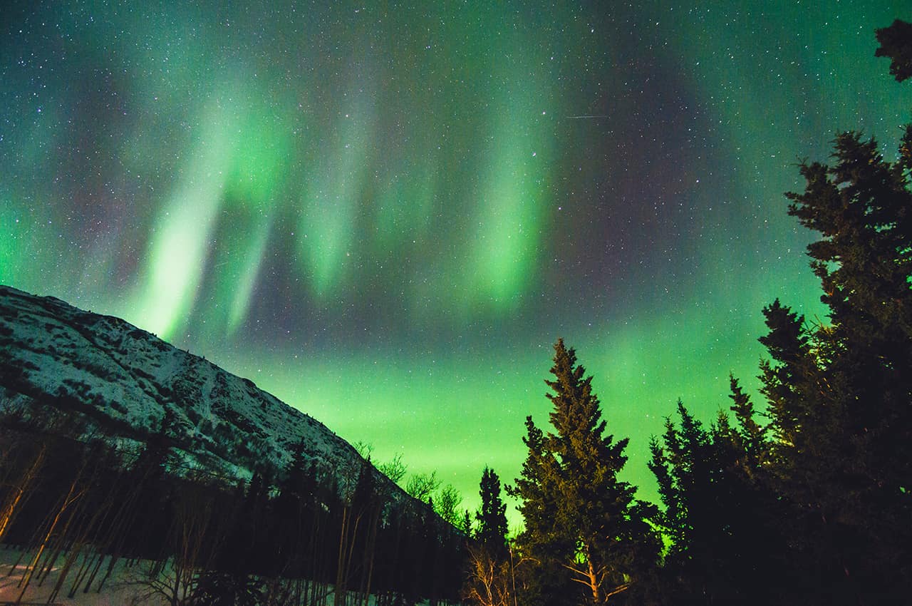 Canada yukon whitehorse aurora boreal