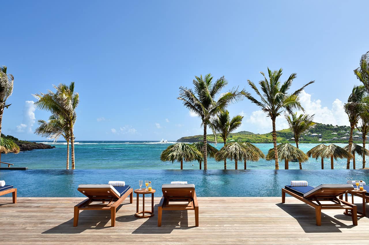 Rosewood le guanahani st barth vista piscina