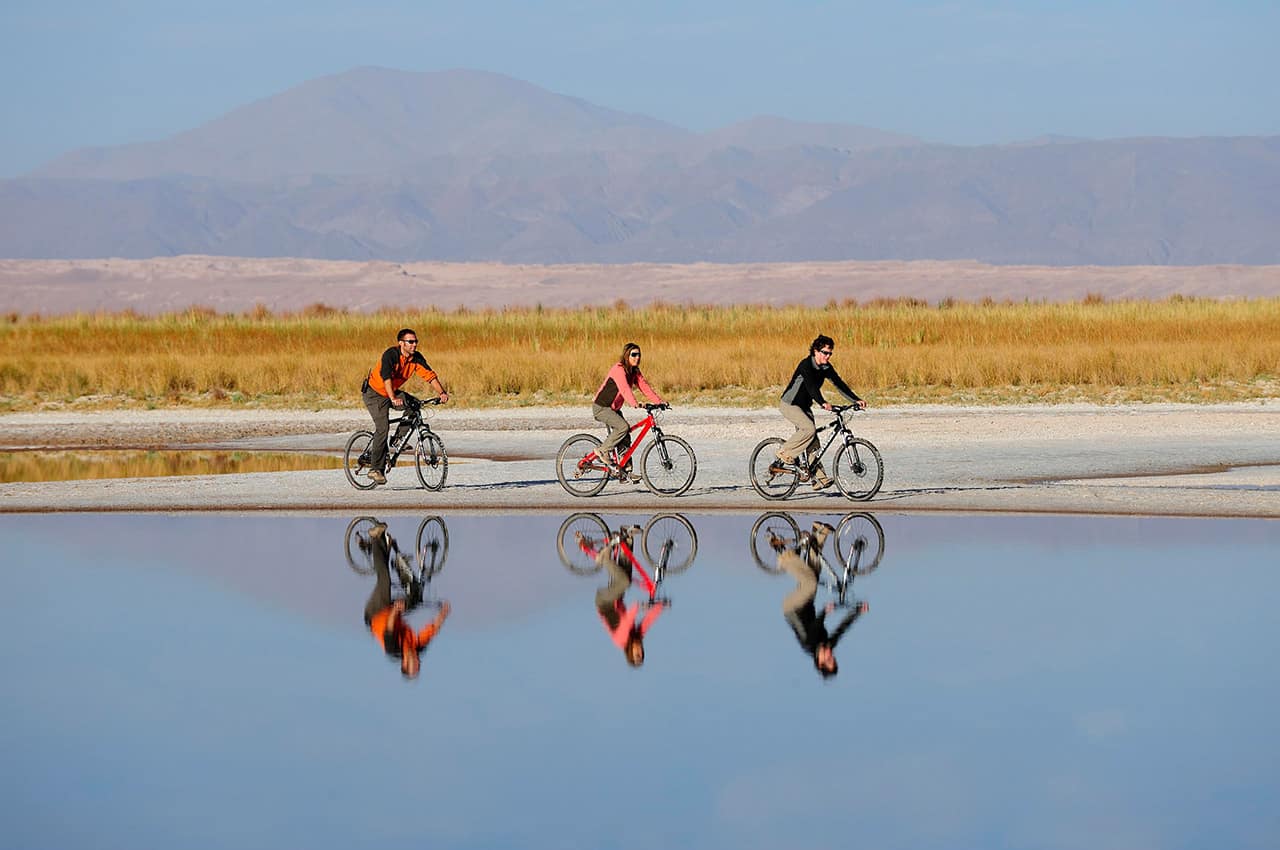 Explora atacama atividade de bike