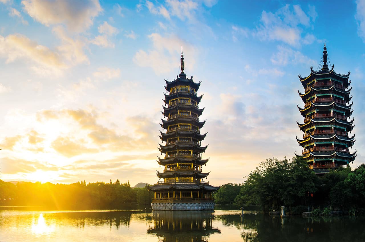 Pagodes guilin