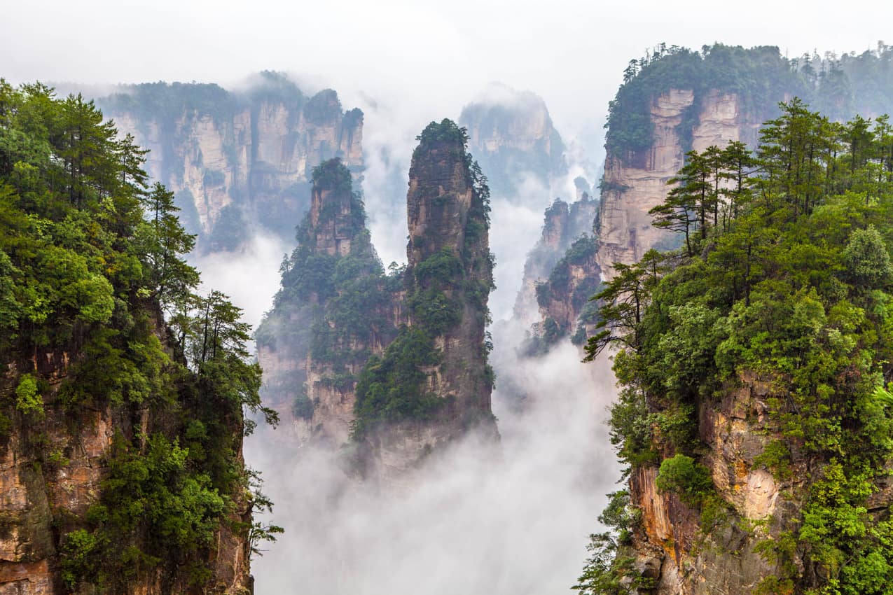 Parque Nacional Zhangjiajie China