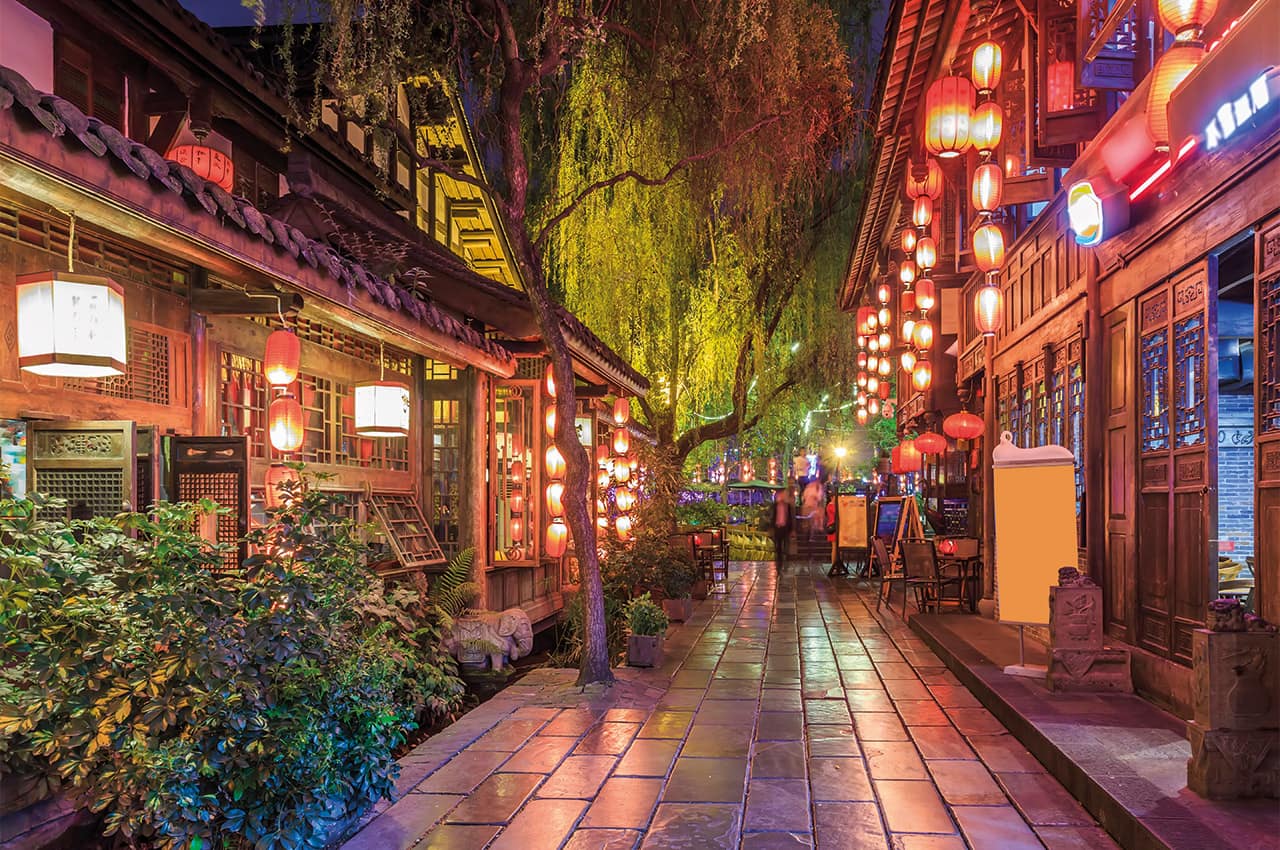 Zhai beco chengdu