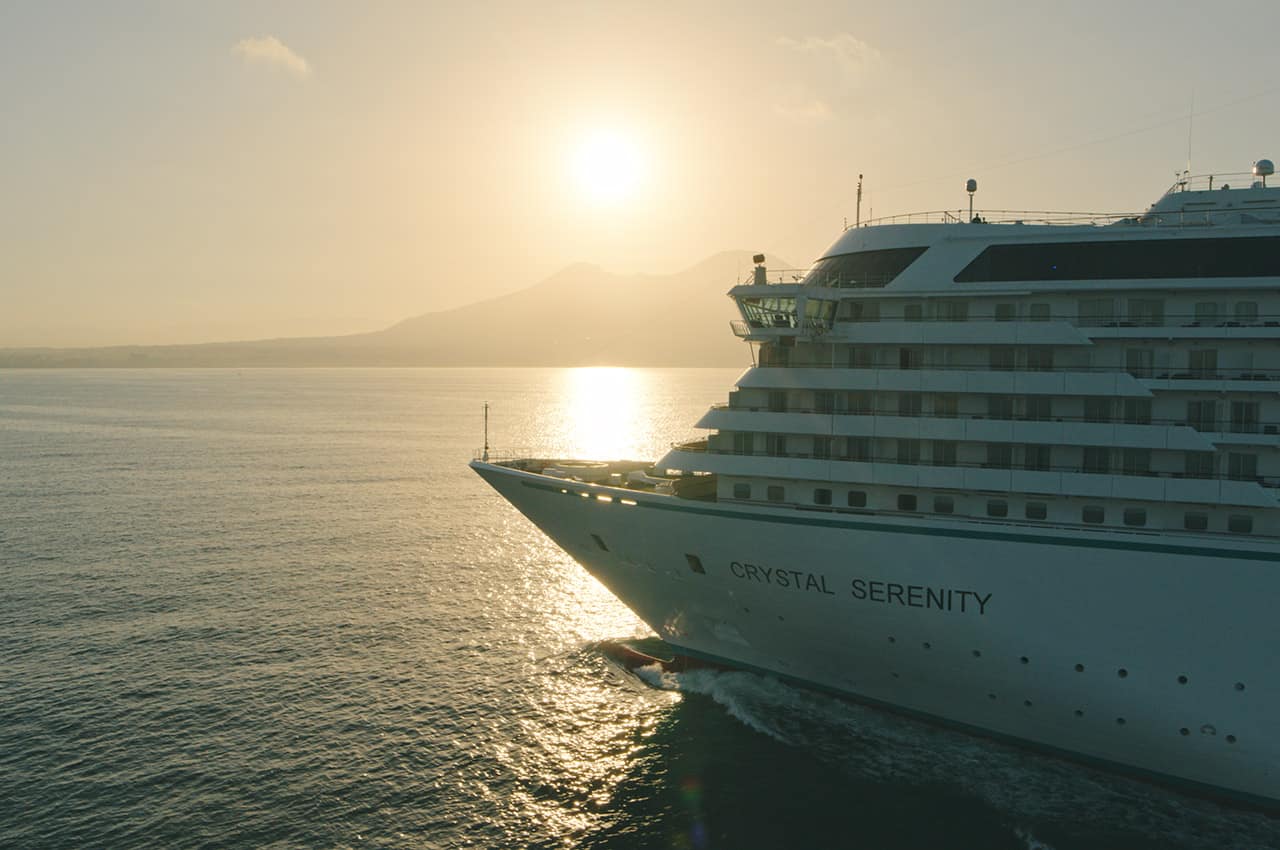 Crystal cruises serenity exterior