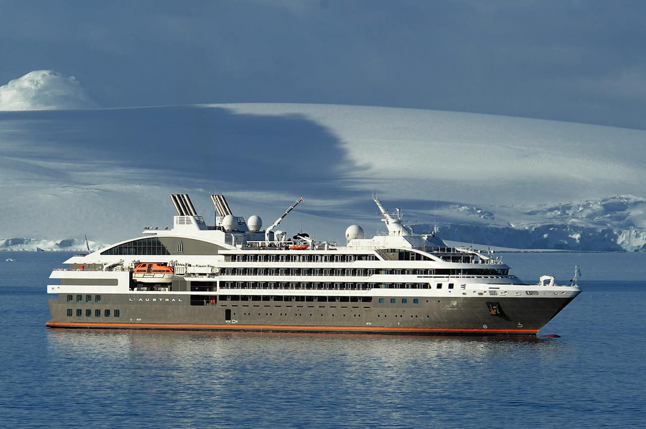 Ponant austral vista exterior