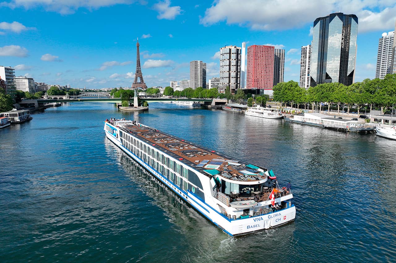 Viva cruises viva gloria paris vista aerea