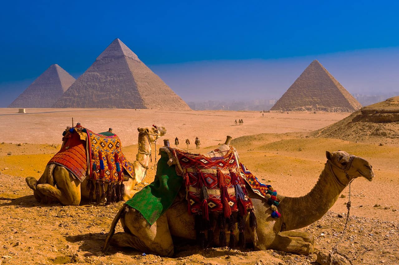 Pirâmides de Gizé, Cairo, Egito