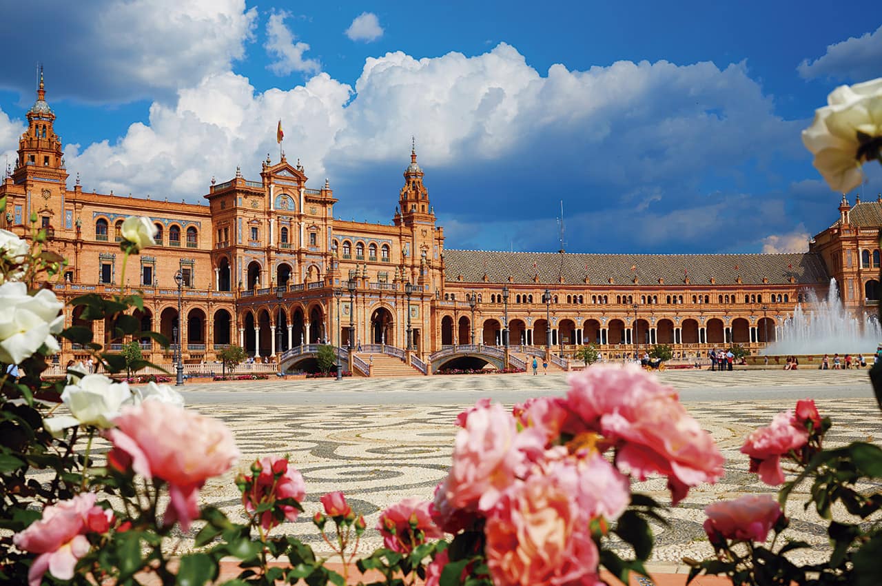 Vista de Plaza de Espanha