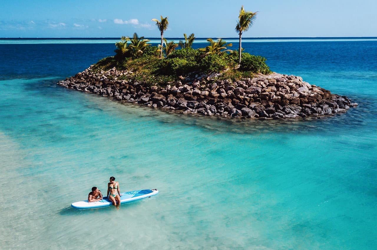 Six Senses Fiji Stand Up Paddle