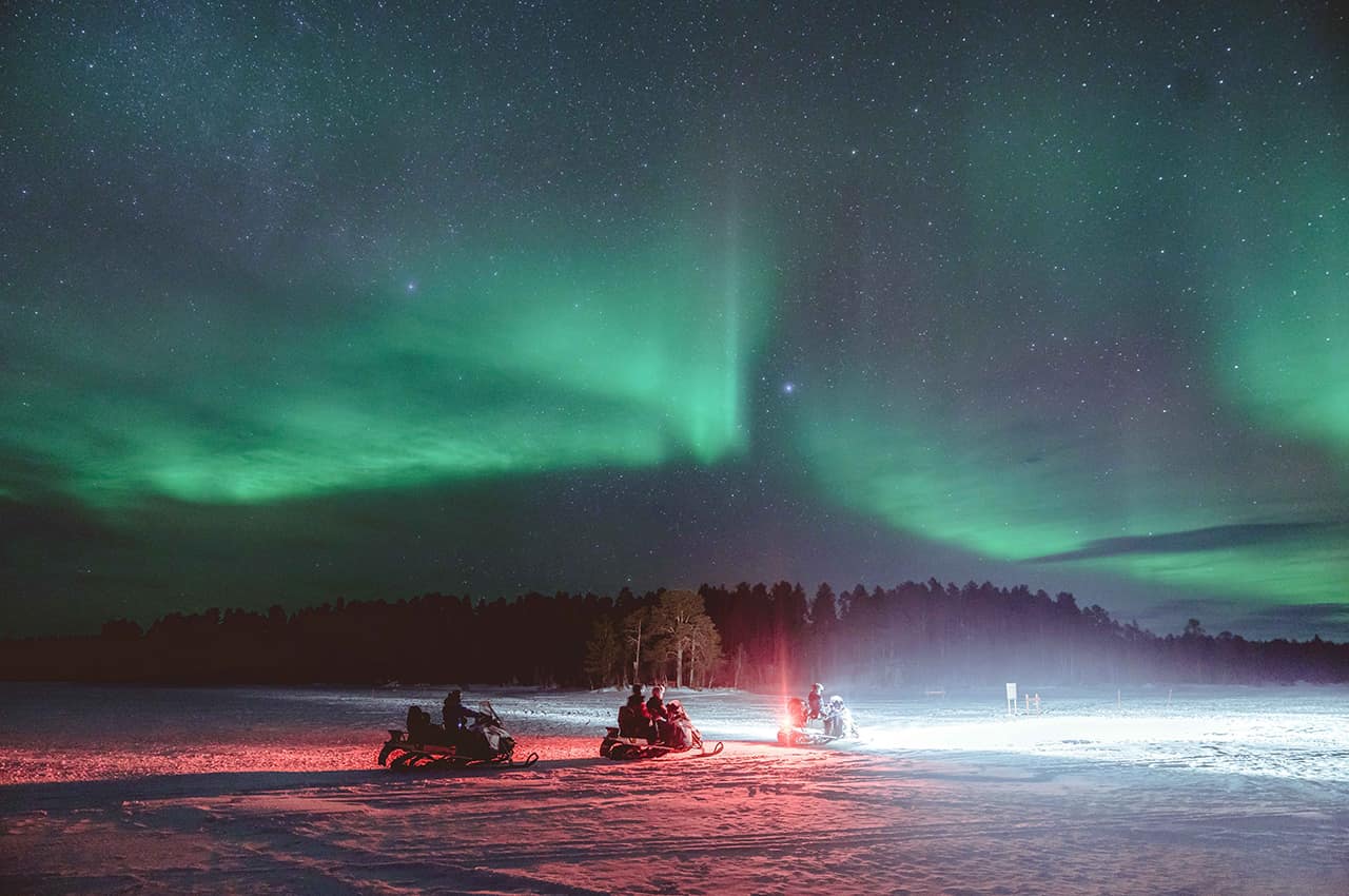 Finlandia aurora boreal